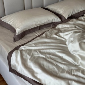 Преміальний Сатин Пшеничний + Какао