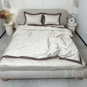 Преміальний Сатин Пшеничний + Какао